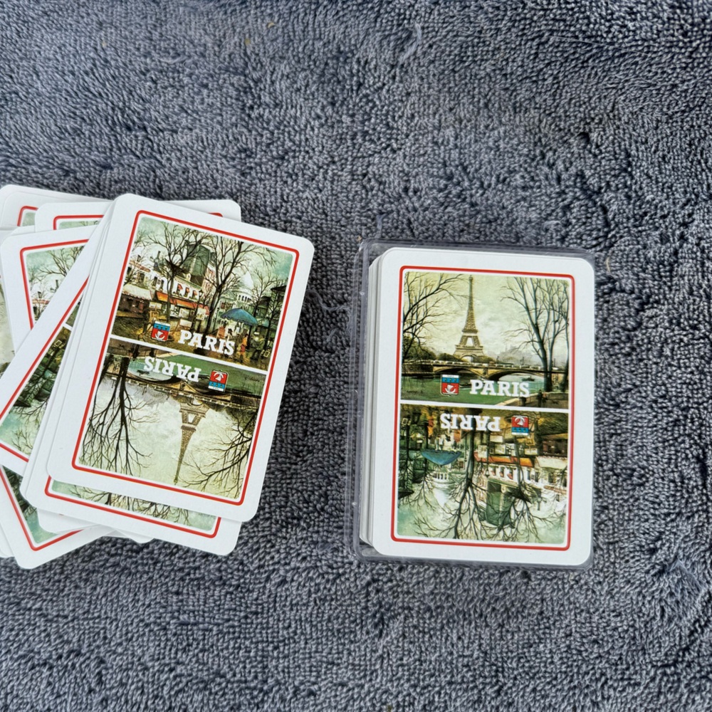 Paris Themed Playing Cards